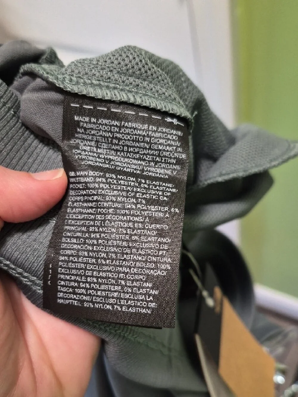 The North Face Aphrodite Shorts, Sz L, Duck Green, Regular Fit, Long Inseam - Picture 5 of 9